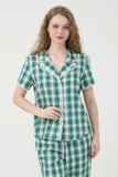  BKL160W41-BỘ KATE LỬNG CỔ PIJAMA VỚI ĐIỂM NHẤN PHỐI REN NỔI BẬT MANG ĐẾN SỰ THOẢI MÁI VÀ THOÁNG MÁT. 