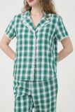  BKL160W41-BỘ KATE LỬNG CỔ PIJAMA VỚI ĐIỂM NHẤN PHỐI REN NỔI BẬT MANG ĐẾN SỰ THOẢI MÁI VÀ THOÁNG MÁT. 