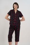  BKL161W44-BỘ KATE LỬNG CỔ PIJAMA VỚI ĐIỂM NHẤN RODE NỔI BẬT MANG ĐẾN SỰ THOẢI MÁI VÀ THOÁNG MÁT. 