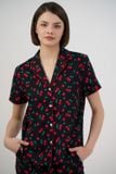  BKL161W44-BỘ KATE LỬNG CỔ PIJAMA VỚI ĐIỂM NHẤN RODE NỔI BẬT MANG ĐẾN SỰ THOẢI MÁI VÀ THOÁNG MÁT. 