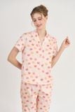  BKL162W41-BỘ KATE LỬNG CỔ PIJAMA VỚI ĐIỂM NHẤN PHỐI REN NỔI BẬT MANG ĐẾN SỰ THOẢI MÁI VÀ THOÁNG MÁT. 