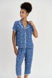  BKL163W42-BỘ TOLE LỬNG CỔ PIJAMA VỚI ĐIỂM NHẤN REN NỔI BẬT MANG ĐẾN SỰ THOẢI MÁI VÀ THOÁNG MÁT. 
