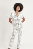  BSD013W41-BỘ DÀI  SATIN CỔ PIJAMA VỚI CHẤT LIỆU MỀM MỊN, MÁT MẺ MANG LẠI CẢM GIÁC THOẢI MÁI VÀ SANG TRỌNG KHI MẶC. 