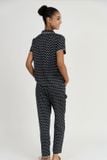  BSD013W42-BỘ DÀI  SATIN CỔ PIJAMA VỚI CHẤT LIỆU MỀM MỊN, MÁT MẺ MANG LẠI CẢM GIÁC THOẢI MÁI VÀ SANG TRỌNG KHI MẶC. 
