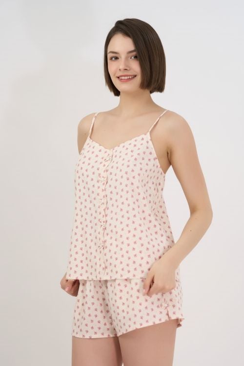  BSK015S21-BỘ SHORT KATE 2 DÂY VỚI THIẾT KẾ LƯỢN SÓNG XINH XẮN MANG ĐẾN SỰ NGỌT NGÀO, NỮ TÍNH,LÀ LỰA CHỌN LÝ TƯỞNG CHO MÙA HÈ 