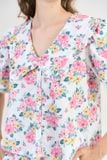  BSK106S11-BỘ SHORT KATE VỚI THIẾT KẾ CỔ LÁ SEN ĐIỂM NHẤN BÈO NỔI BẬT MANG  ĐẾN SỰ DUYÊN DÁNG VÀ TRẺ TRUNG TẠO CẢM GIÁC THOẢI MÁI KHI MẶC 