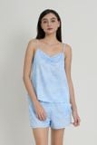  BSS011W42-BỘ SATIN SHORT VỚI THIẾT KẾ 2 DÂY QUYẾN RŨ, MANG LẠI CẢM GIÁC MỀM MẠI VÀ THOÁNG MÁT. 