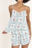  BSS012W43-BỘ SATIN SHORT VỚI THIẾT KẾ 2 DÂY QUYẾN RŨ, MANG LẠI CẢM GIÁC MỀM MẠI VÀ THOÁNG MÁT. 