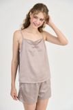  BSS01S5S31-BỘ SATIN SHORT VỚI THIẾT KẾ 2 DÂY QUYẾN RŨ, MANG LẠI CẢM GIÁC MỀM MẠI VÀ THOÁNG MÁT. 