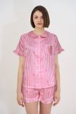  BSS03S5S02-BỘ SHORT SATIN CAO CẤP VỚI THIẾT KẾ CỔ LÁ SEN TẠO CẢM GIÁC MỀM MẠI, THOÁNG MÁT  LÀ LỰA CHỌN LÝ TƯỞNG CHO MÙA HÈ 