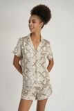  BSS070S53-BỘ SHORT SATIN CỔ PIJAMA VỚI CHẤT LIỆU MỀM MỊN, MÁT MẺ MANG LẠI CẢM GIÁC THOẢI MÁI VÀ SANG TRỌNG KHI MẶC. 