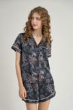  BSS070S55-BỘ SHORT SATIN CỔ PIJAMA VỚI CHẤT LIỆU MỀM MỊN, MÁT MẺ MANG LẠI CẢM GIÁC THOẢI MÁI VÀ SANG TRỌNG KHI MẶC. 