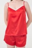  BSS072W31-BỘ SATIN SHORT VỚI THIẾT KẾ 2 DÂY QUYẾN RŨ, ĐIỂM NHẬN REN NỔI BẬT MANG LẠI CẢM GIÁC MỀM MẠI VÀ THOÁNG MÁT. 