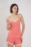  BST036S12-BỘ SHORT THUN 2 DÂY PHỐI REN NỔI BẬT MANG ĐẾN SỰ MÁT MẺ VÀ THOẢI MÁI KHI MẶC 
