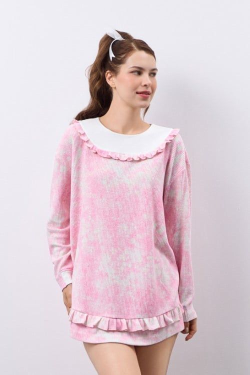  BST040W41-BỘ SHORT THUN  THIẾT KẾ FROM ÁO GIẤU QUẦN THOẢI MÁI VÀ TRẺ TRUNG. 