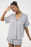  BST060W42-BỘ SHORT THUN PIJAMA THIẾT KẾ TỪ CHẤT LIỆU THUN CO GIÃN, MỀM MẠI MANG LẠI SỰ THOẢI MÁI CHO MÙA HÈ 