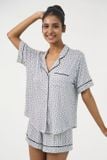  BST060W42-BỘ SHORT THUN PIJAMA THIẾT KẾ TỪ CHẤT LIỆU THUN CO GIÃN, MỀM MẠI MANG LẠI SỰ THOẢI MÁI CHO MÙA HÈ 