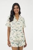  BST060W44-BỘ SHORT THUN PIJAMA THIẾT KẾ TỪ CHẤT LIỆU THUN CO GIÃN, MỀM MẠI MANG LẠI SỰ THOẢI MÁI CHO MÙA NOEL 