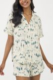 BST060W44-BỘ SHORT THUN PIJAMA THIẾT KẾ TỪ CHẤT LIỆU THUN CO GIÃN, MỀM MẠI MANG LẠI SỰ THOẢI MÁI CHO MÙA NOEL 