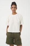  BST080W42-BỘ SHORT THUN VỚI THIẾT KẾ ÁO CROPTOP MANG PHONG CÁCH TRẺ TRUNG VÀ NĂNG ĐỘNG, TẠO CẢM GIÁC THOẢI MÁI KHI MẶC 