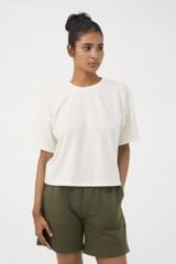 BST080W42-BỘ SHORT THUN VỚI THIẾT KẾ ÁO CROPTOP MANG PHONG CÁCH TRẺ TRUNG VÀ NĂNG ĐỘNG, TẠO CẢM GIÁC THOẢI MÁI KHI MẶC