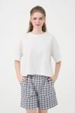  BST080W45-BỘ SHORT THUN VỚI THIẾT KẾ ÁO CROPTOP MANG PHONG CÁCH TRẺ TRUNG VÀ NĂNG ĐỘNG, TẠO CẢM GIÁC THOẢI MÁI KHI MẶC 