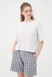  BST080W45-BỘ SHORT THUN VỚI THIẾT KẾ ÁO CROPTOP MANG PHONG CÁCH TRẺ TRUNG VÀ NĂNG ĐỘNG, TẠO CẢM GIÁC THOẢI MÁI KHI MẶC 