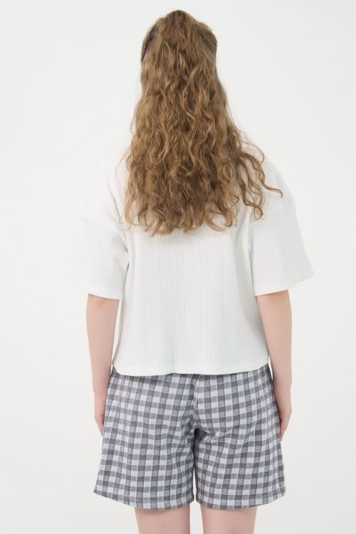  BST080W45-BỘ SHORT THUN VỚI THIẾT KẾ ÁO CROPTOP MANG PHONG CÁCH TRẺ TRUNG VÀ NĂNG ĐỘNG, TẠO CẢM GIÁC THOẢI MÁI KHI MẶC 