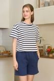  BST080W46-BỘ SHORT THUN VỚI THIẾT KẾ ÁO CROPTOP MANG PHONG CÁCH TRẺ TRUNG VÀ NĂNG ĐỘNG, TẠO CẢM GIÁC THOẢI MÁI KHI MẶC 