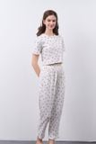 BTD040W41-BỘ THUN DÀI VỚI THIẾT KẾ ÁO CROPTOP TRẺ TRUNG VÀ NĂNG ĐỘNG. 