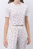  BTD040W41-BỘ THUN DÀI VỚI THIẾT KẾ ÁO CROPTOP TRẺ TRUNG VÀ NĂNG ĐỘNG. 