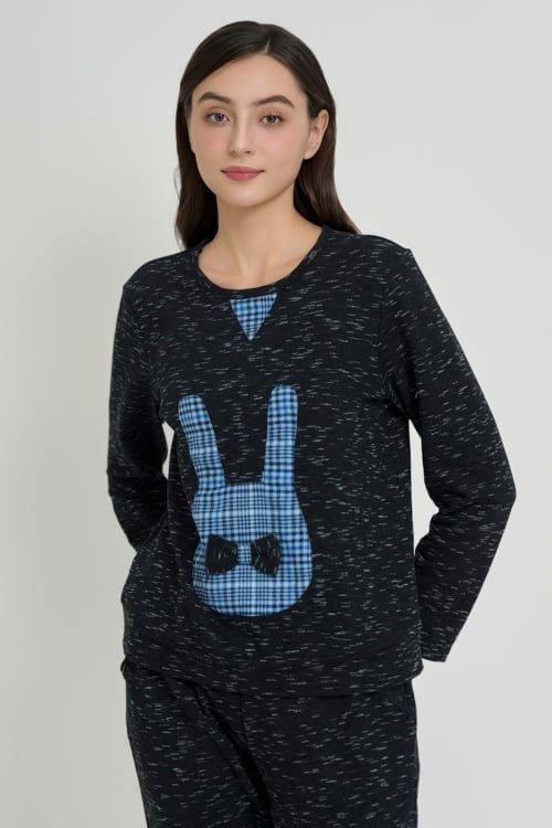  BTD102W31-BỘ THUN DA CÁ DÀI TAY ẤM ÁP CHO THU ĐÔNG 