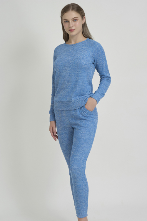 BTD113W12-BỘ THUN GÂN DÀI TAY CO GIÃN TỐT ẤM ÁP CHO THU ĐÔNG