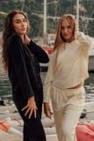  BTD120W41-BỘ HOODIE DÀI TAY, ÁO CÓ NÓN, CHẤT LIỆU NHUNG ẤM ÁP CHO MÙA THU ĐÔNG 