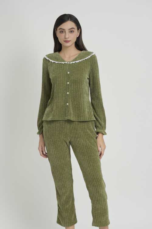 BTD168W11-BỘ THUN GÂN DÀI TAY ẤM ÁP THU ĐÔNG