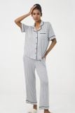  BTD180W42-BỘ THUN DÀI PIJAMA THIẾT KẾ TỪ CHẤT LIỆU THUN CO GIÃN, MỀM MẠI MANG LẠI SỰ THOẢI MÁI KHI MẶC 