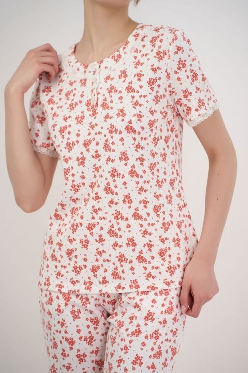  BTL010S51-BỘ THUN LỬNG VỚI THIẾT KẾ CỔ TRÒN ĐIỂM NHẤN REN NỔI BẬT MANG ĐẾN SỰ TRẺ TRUNG, NĂNG ĐỘNG 