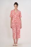  BTL017W13-BỘ LỬNG THUN VỚI THIẾT KẾ PIJAMA ĐIỂM NHẤN RODE NỔI BẬT TẠO SỰ TRẺ TRUNG VÀ NĂNG ĐỘNG 