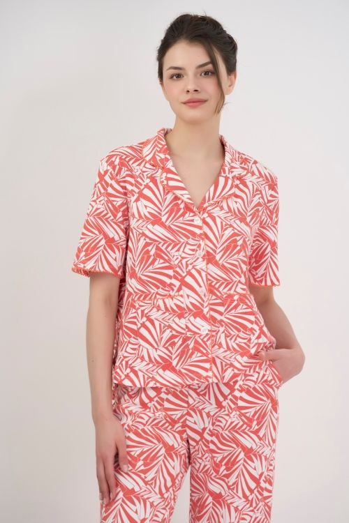  BTL017W16-BỘ LỬNG THUN VỚI THIẾT KẾ PIJAMA ĐIỂM NHẤN RODE NỔI BẬT TẠO SỰ TRẺ TRUNG VÀ NĂNG ĐỘNG 