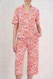  BTL017W16-BỘ LỬNG THUN VỚI THIẾT KẾ PIJAMA ĐIỂM NHẤN RODE NỔI BẬT TẠO SỰ TRẺ TRUNG VÀ NĂNG ĐỘNG 