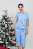  BTL050W41-BỘ LỬNG THUN COTTON, CỔ TRÒN VỚI HỌA TIẾT ĐẶC TRƯNG NOEL 