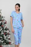  BTL050W41-BỘ LỬNG THUN COTTON, CỔ TRÒN VỚI HỌA TIẾT ĐẶC TRƯNG NOEL 