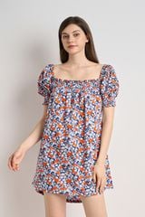 DDK011W11-ĐẦM KATE THIẾT KẾ CỔ DÚN VÀ TAY PHỒNG XINH XẮN VỚI CHẤT VẢI KATE MÁT MẺ PHÙ HỢP ĐỂ MẶC HÀNG NGÀY.