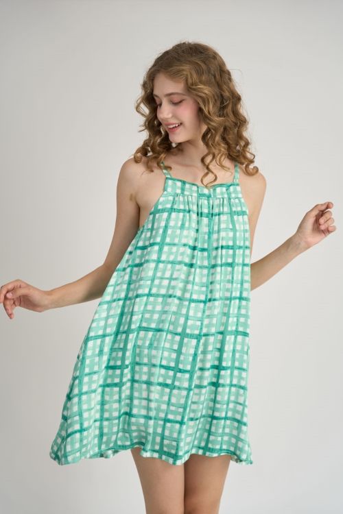  DDK014S31-ĐẦM TOLE VỚI THIẾT KẾ 2 DÂY QUYẾN RŨ, MANG LẠI CẢM GIÁC MỀM MẠI VÀ THOÁNG MÁT. 