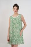  DDK034S21-ĐẦM TOLE VỚI THIẾT KẾ CỔ TRÒN ĐIỂM NHẤN REN NỔI BẬT MANG LẠI SỰ TRẺ TRUNG VÀ THOẢI MÁI KHI MẶC 