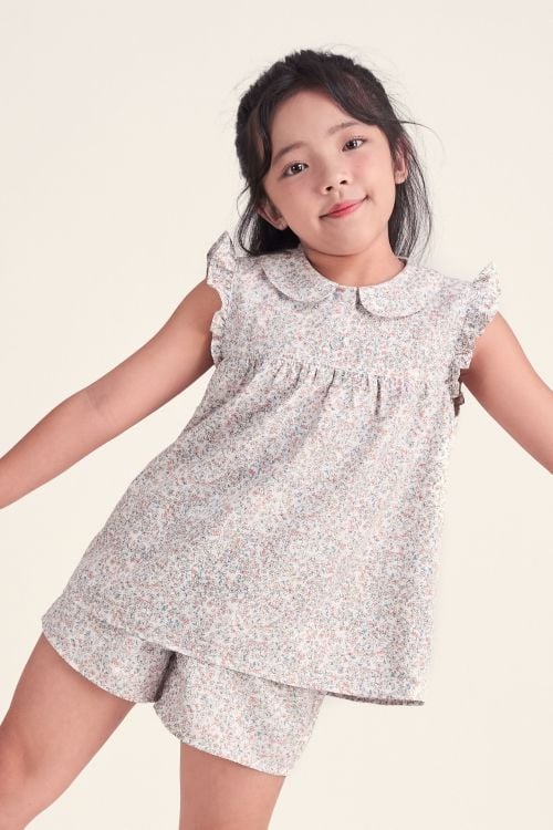  KSK014S12- BỘ SHORT KATE CHO BÉ 