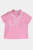  KSK022W41-BỘ SHORT KATE VỚI THIẾT KẾ  PIJAMA  ĐIỂM NHẤN REN NỔI BẬT TẠO SỰ XINH XẮN VÀ ĐÁNG YÊU CHO BÉ. 