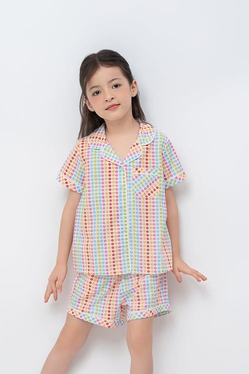  KSK069S91 - BỘ SHORT KATE CHO BÉ 