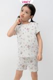  KST010S41 -BỘ SHORT THUN CHO BÉ 
