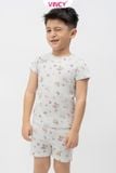  KST010S41 -BỘ SHORT THUN CHO BÉ 